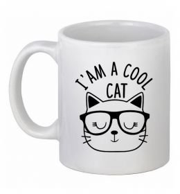 Чашка керамічна I am a cool cat