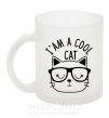 Чашка стеклянная I am a cool cat Фроузен фото