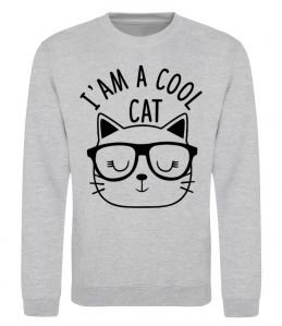 Світшот I am a cool cat