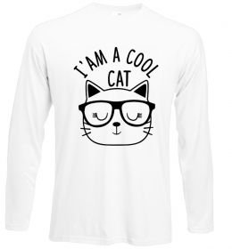Лонгслив I am a cool cat
