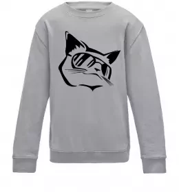 Детский Свитшот Not today cat Солнечно желтый фото