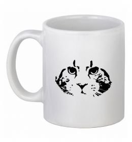 Чашка керамическая Cat portrait