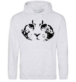 Мужская толстовка (худи) Cat portrait Мужская толстовка (худи) Cat portrait