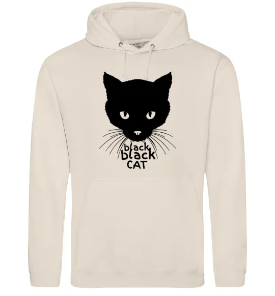 Чоловіча толстовка (худі) Black black cat Таш фото