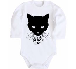 Дитячий бодік Black black cat