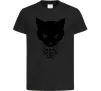 Детская футболка Black black cat Черный фото