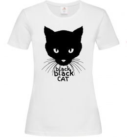 Жіноча футболка Black black cat Жіноча футболка Black black cat