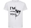 Дитяча футболка I'm watching you Білий фото