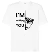 Футболка Оверсайз I'm watching you Белый Футболка Оверсайз I'm watching you Белый фото