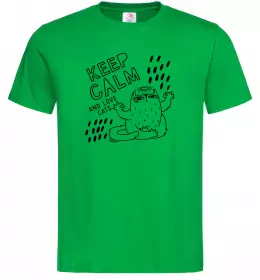 Мужская футболка Keep calm i am an awesome grandpa Красный фото Мужская футболка Keep calm i am an awesome grandpa Красный фото