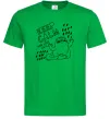 Мужская футболка Keep calm and love cats Зеленый Мужская футболка Keep calm and love cats Зеленый фото