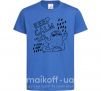 Детская футболка Keep calm and love cats Ярко-синий фото