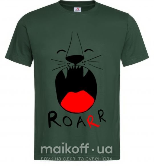 Мужская футболка Roarr Темно-зеленый фото
