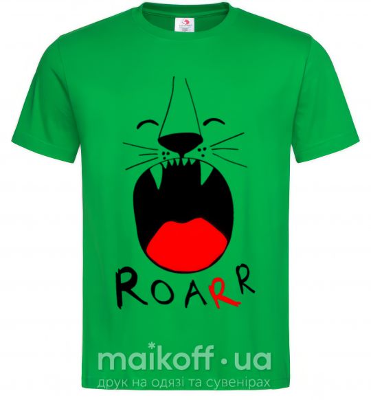 Мужская футболка Roarr Зеленый фото