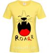 Женская футболка Roarr Лимонный фото