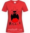 Женская футболка Roarr Красный фото