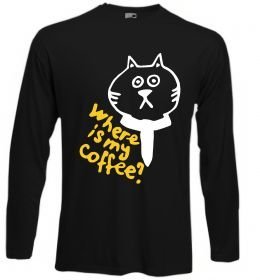 Лонгслів Where is my coffee