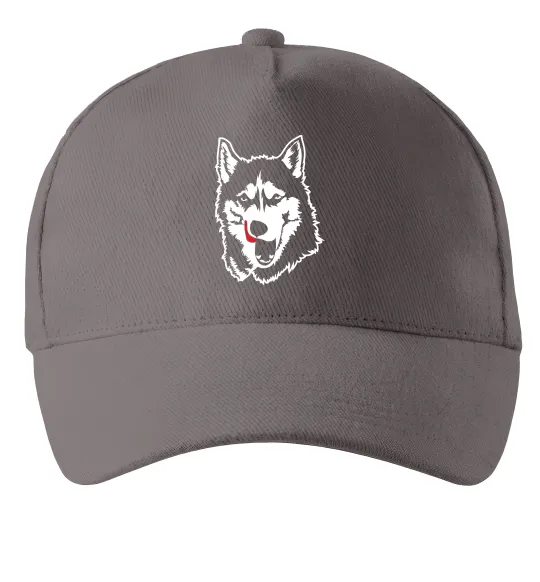 Кепка Husky licked Серый фото