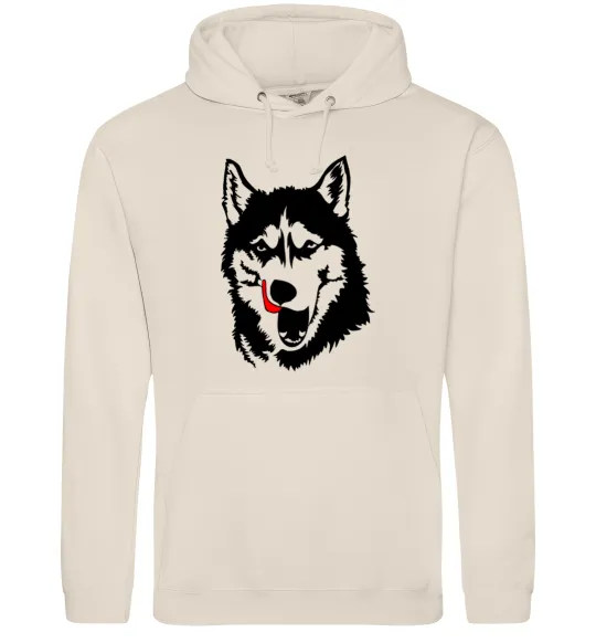 Чоловіча толстовка (худі) Husky licked Таш фото