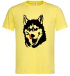 Чоловіча футболка Husky licked Лимонний фото
