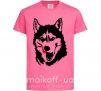 Дитяча футболка Husky licked Яскраво-рожевий фото