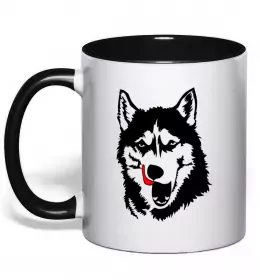 Чашка з кольоровою ручкою