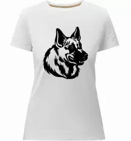 Женская премиум футболка Зелена такса Черный фото