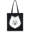 Еко-сумка Pomeranian Чорний фото