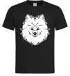 Чоловіча футболка Pomeranian Чорний Чоловіча футболка Pomeranian Чорний фото