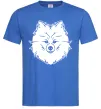 Чоловіча футболка Pomeranian Яскраво-синій Чоловіча футболка Pomeranian Яскраво-синій фото