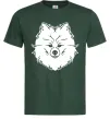 Чоловіча футболка Pomeranian Темно-зелений Чоловіча футболка Pomeranian Темно-зелений фото