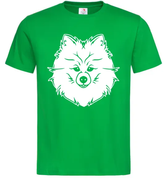 Чоловіча футболка Pomeranian Зелений фото