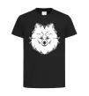 Дитяча футболка Pomeranian Чорний фото
