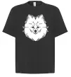 Футболка Оверсайз Pomeranian Черный фото