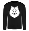 Свитшот Pomeranian Черный фото
