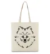 Еко-сумка Pomeranian Бежевий фото