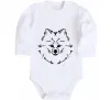 Дитячий бодік Pomeranian Білий фото