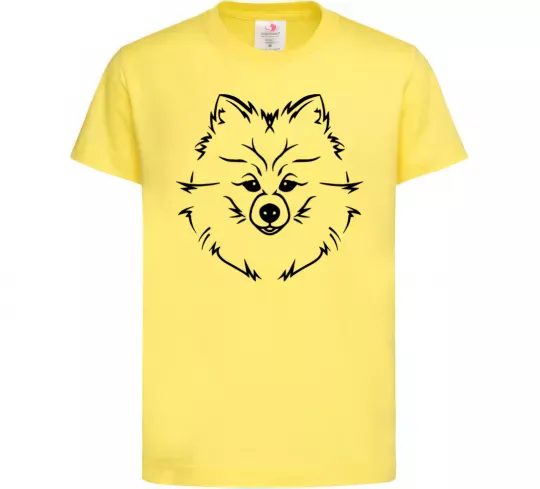 Детская футболка Pomeranian Лимонный фото