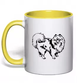 Чашка с цветной ручкой Чашка с цветной ручкой