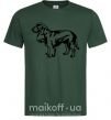 Чоловіча футболка Field Spaniel Темно-зелений фото