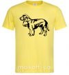Мужская футболка Field Spaniel Лимонный фото