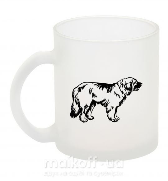 Чашка стеклянная Leonberger dog Фроузен фото