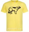 Мужская футболка Leonberger dog Лимонный фото