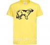Детская футболка Leonberger dog Лимонный фото