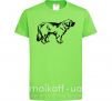 Детская футболка Leonberger dog Лаймовый фото
