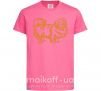 Дитяча футболка Pekingese Яскраво-рожевий фото