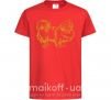 Детская футболка Pekingese Красный фото