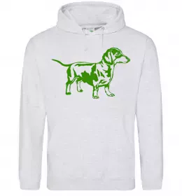 Мужская толстовка (худи) Улюблена собака Черный фото