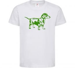 Дитяча футболка Зелена такса Дитяча футболка Зелена такса