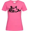 Жіноча футболка Кошенятко Яскраво-рожевий Жіноча футболка Кошенятко Яскраво-рожевий фото